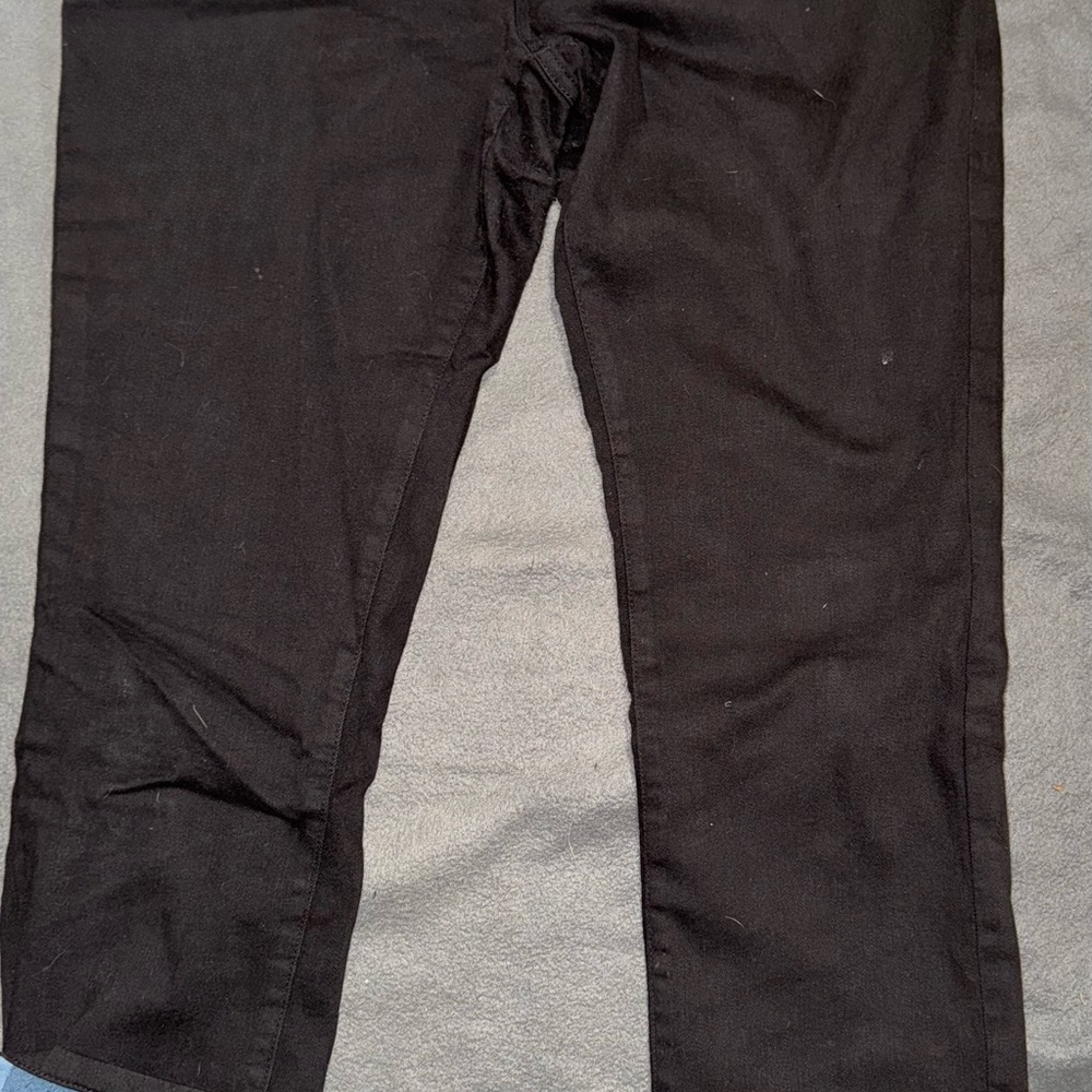 L.L. Bean Blue flannel lined jeans